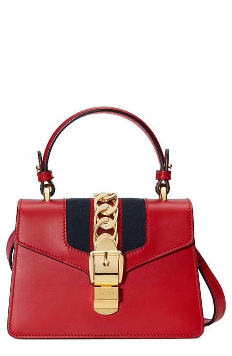 gucci sylvie mini bag|gucci sylvie top handle bag.